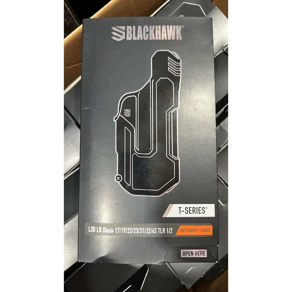 Blackhawk T-Series Duty Holster Right Hand Hip L3D for Glock 17 19 22 23 FLW075